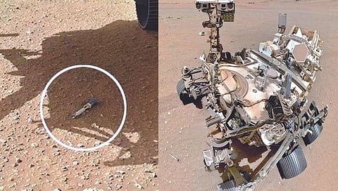 ‘पर्सिव्हरन्स’ने पूर्ण केले नमुन्यांच्या राखीव साठ्याचे काम