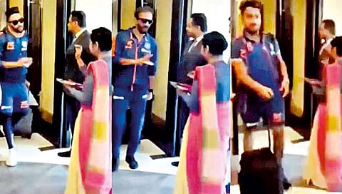 टिळा लावला नाही म्हणून सिराज, मलिक झाले ट्रोल