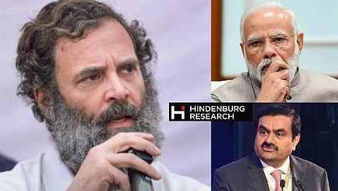 Adani Row : ‘केंद्र सरकार घाबरले’; राहुल गांधींनी अदानी समुहावर चर्चा करण्याचे दिले आव्हान