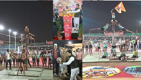 लातुरमध्ये छत्रपती शिवाजी महाराज चषक राज्यस्तरीय हॉलीबॉल स्पर्धेला सुरुवात; 32 संघ 448 खेळाडू सहभागी