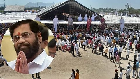 Eknath Shinde : करंजवण पाणीयोजनेला बाळासाहेबांच्या नावामुळे मी कांदेंचा ऋणी
