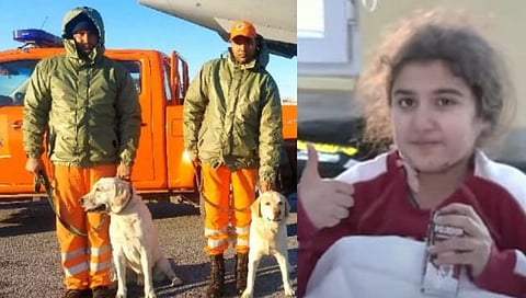 Turkey-Syria Earthquake : एनडीआरएफच्या ज्युली आणि रोमियोने वाचवला चिमुकलीचा जीव