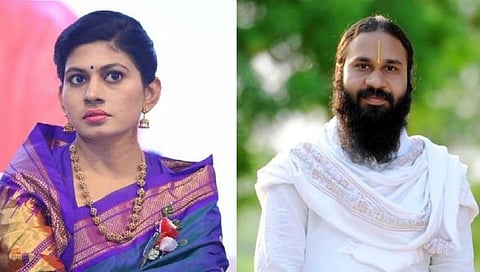 रक्षा खडसे, जनार्दन महाराज www.pudhari.news