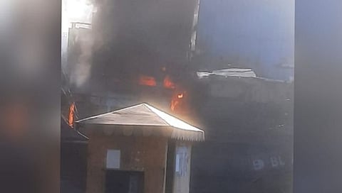 चंद्रपूर : निलजई वेकोली कोळसा खाणीच्या बंकरमध्ये भीषण आग