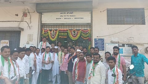 ‘अदानी’ प्रकरणी उच्चस्तरीय चौकशीच्या मागणीसाठी काँग्रेसचे धरणे आंदोलन