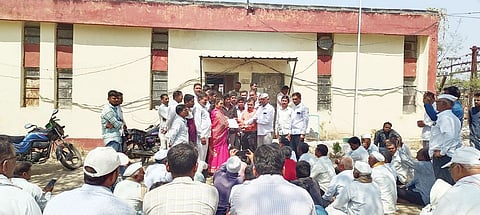 नगर तालुका : शेतकर्यांचा महावितरण कार्यालयावर मोर्चा