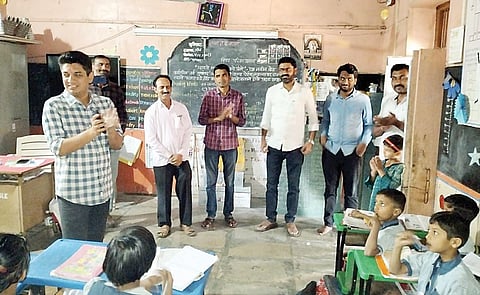 धानोरे : विद्यार्थ्यांचे टॅलेंट पाहून आ. सत्यजीत तांबे अवाक्