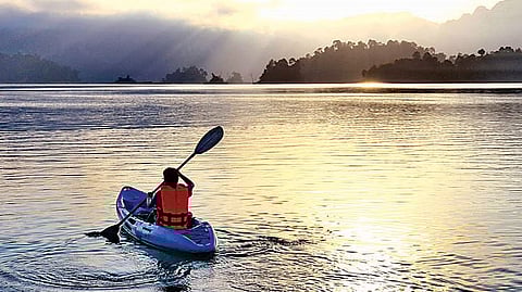 पिंपरी : ‘कयाकिंग’ला जलपर्णीचा विळखा; सरावासाठी खेळाडुंना गाठावे लागते कासारसाई