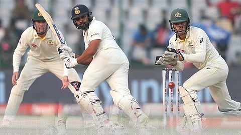 IND vs AUS 2nd Test : भारताचा डाव गडगडला, 7 फलंदाज तंबूत