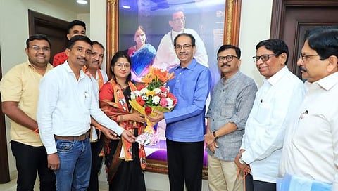 Shubhangi Patil : शुभांगी पाटील यांचा ठाकरे गटामध्ये प्रवेश