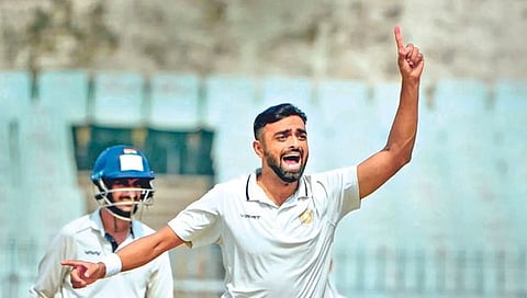 Ranji Cricket : उनाडकट, सकारीयाची भेदक गोलंदाजी