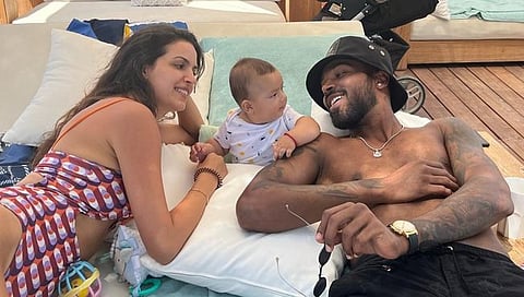 Hardik Pandya and Natasa