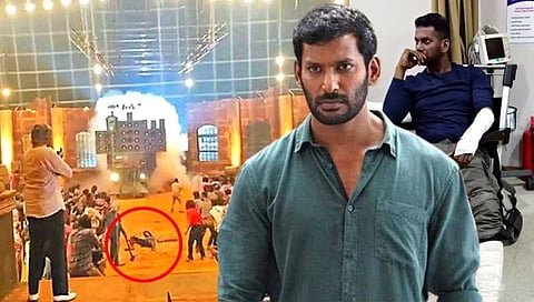Tamil Actor Vishal : ‘या’ अभिनेत्याचा काही सेकंदातच गेला असता जीव, चित्रिकरणावेळी ट्रक घुसला अन्…