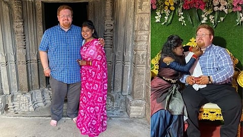 अमेरिकेतील जावईबापूंची दर्यापुरात धमाल; बायकोला भेटण्यासाठी अमेरिकन पोलिसवाला सातासमुद्रपार