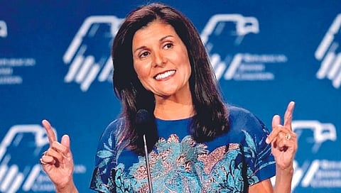 निक्की हेली ’यूएस प्रेसिडंट’?
