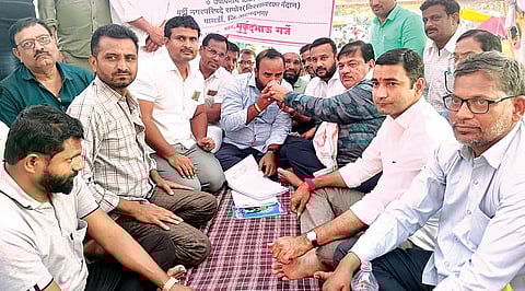 पाथर्डी तालुका : भाजपच्या उपोषणात राष्ट्रवादीची मध्यस्थी