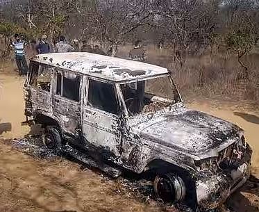 कामशेत येथे ताब्यात घेतलेली वाहने जळून खाक