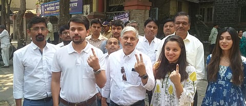 पुणे : मतदान करताना मुक्ता टिळक यांची उणीव भासली : शैलेश टिळक