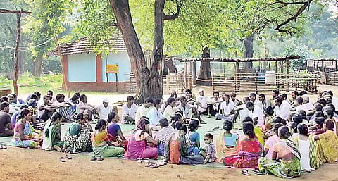 नगर : महसुली गावांना स्वतंत्र ग्रामपंचायती करा ; देवठाणच्या ग्रामसभेत एकमताने ठराव मंजूर