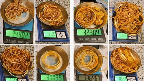 Gold Seized : हैदराबाद विमानतळावर 23 महिलांकडून 7.89 कोटी रुपयांचे सोने जप्त