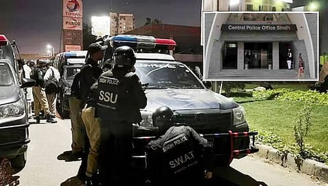 Terirost Attak On Karachi Police Headquarters : पाकिस्तानच्या कराची शहरातील पोलिस मुख्यालयावर दहशतवादी हल्ला