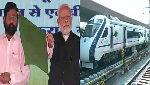 Vande Bharat Express : पीएम मोदी यांच्या हस्ते ‘वंदे भारत’ एक्सप्रेसला हिरवा झेंडा