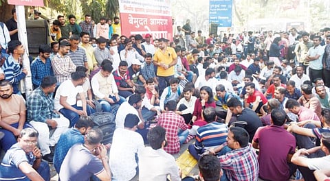 पुणे : एमपीएससी परीक्षार्थींचे आंदोलन सुरूच