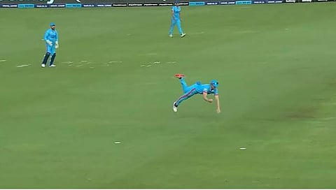 SA20 : जिमी निशमची कमाल, अप्रतिम कॅच पाहिलात का?