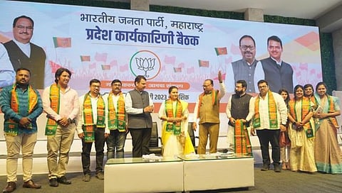 प्रिया बेर्डेंचा राष्ट्रवादीला अवघ्या दोन वर्षात रामराम; भाजपमध्ये प्रवेश