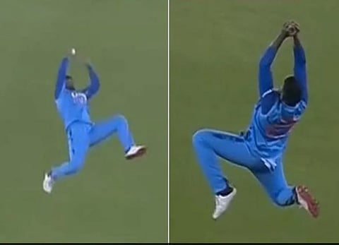 IND vs NZ 3rd T20 : सूर्यकुमार ‘सूपरमॅन’, कॅच पाहाल तर म्हणाल, ‘मानलं भावा’!