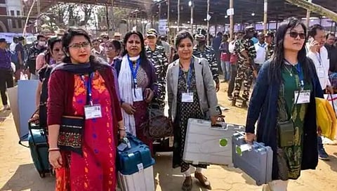 Tripura Assembly Election : त्रिपुरात विधानसभा निवडणुकीसाठी मतदान सुरू