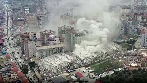 Turkey earthquake | तुर्की, सीरियात मृत्यूचे तांडव, भूकंप बळींची संख्या ४ हजारांवर, पाऊस, बर्फवृष्टीमुळे बचावकार्यात अडथळे