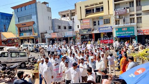 सांगली: विटा येथे महावितरणच्या मनमानी कारभाराविरोधात जन आक्रोश मोर्चा