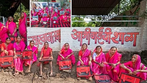 जागतिक महिला दिन : आजीबाईंच्या शाळेतील ३२ आजींचा जीवनप्रवास काव्यरूपाने