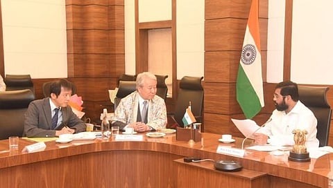 राज्यातील मोठ्या प्रकल्पांना अर्थसहाय करण्याबाबत मुख्यमंत्र्यांची ‘जायका’समवेत चर्चा