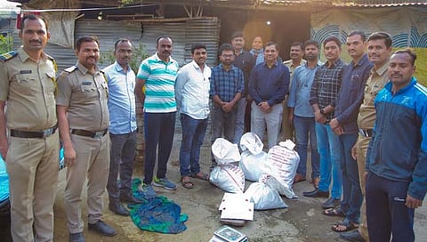 बीड: कुंभारवाडीत विक्रीसाठी आणलेला गांजा जप्त; एकावर कारवाई