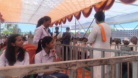 सांगली : केंद्रीय मंत्री ज्योतिरादित्य शिंदे यांचा विद्यार्थ्यांशी संवाद