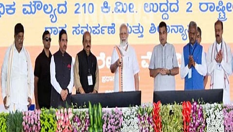 मलप्रभेचे पाणी हुबळी-धारवाडला सोडणार : पंतप्रधान मोदी