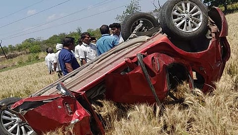 लातूर: मुलीच्या लग्नाची तारीख ठरवायला गेलेल्या कुटुंबावर काळाचा घाला: ४ ठार, २ जण जखमी