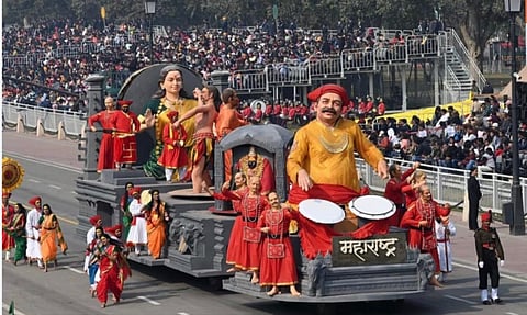 नाशिक : गौरवान्वित झालेल्या चित्ररथाचे सप्तशृंग गडावर गुरुवारी विशेष सादरीकरण