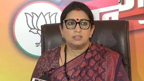 मोदींचा अपमान करण्याच्या नादात राहुल गांधींनी संपूर्ण ओबीसी समाजाचा अपमान केला : स्मृती ईराणी