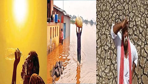 महाराष्ट्रात उष्णता, पूर अन् दष्काळाचा अलर्ट