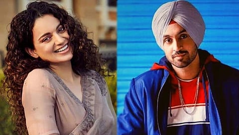 Kangana Ranaut -Diljit Dosanjh