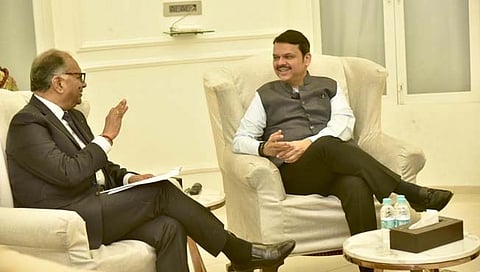 मॉरीशसचे परराष्ट्रमंत्री ॲलन गानू यांनी घेतली उपमुख्यमंत्री फडणवीस यांची भेट