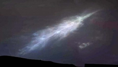 मंगळावरील सूर्यकिरणांची ‘क्युरिऑसिटी’ने टिपली प्रतिमा