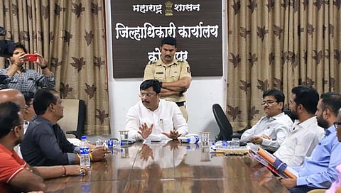 कोल्हापूर : व्यापाऱ्यांवर अन्याय होऊ न देता अंबाबाई मंदिर परिसरातील कामांचे नियोजन करा : राजेश क्षीरसागर