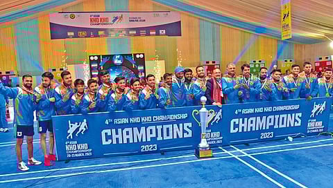 Asian Kho Kho Championship 2023 : खो-खोमध्ये दुहेरी धमाका