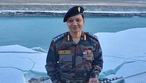 Colonel Geeta Rana : कर्नल गीता राणा यांनी रचला इतिहास; स्वतंत्र फील्ड वर्कशॉपची कमान हाती घेणारी पहिली महिला अधिकारी