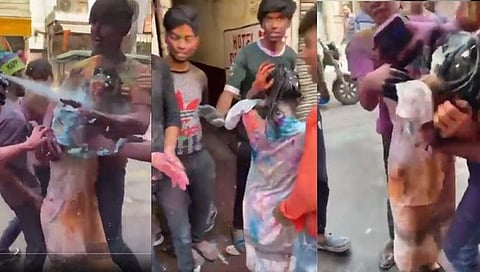 Delhi Crime : रंग खेळण्याच्या बहाण्याने तरुणांकडून विदेशी महिला पर्यटकाशी गैरवर्तन