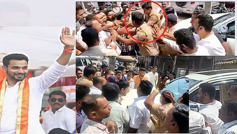 MP Dhairyasheel Mane : खासदार धैर्यशील माने यांची ठाकरे गटाच्या कार्यकर्त्यांनी अडवली गाडी